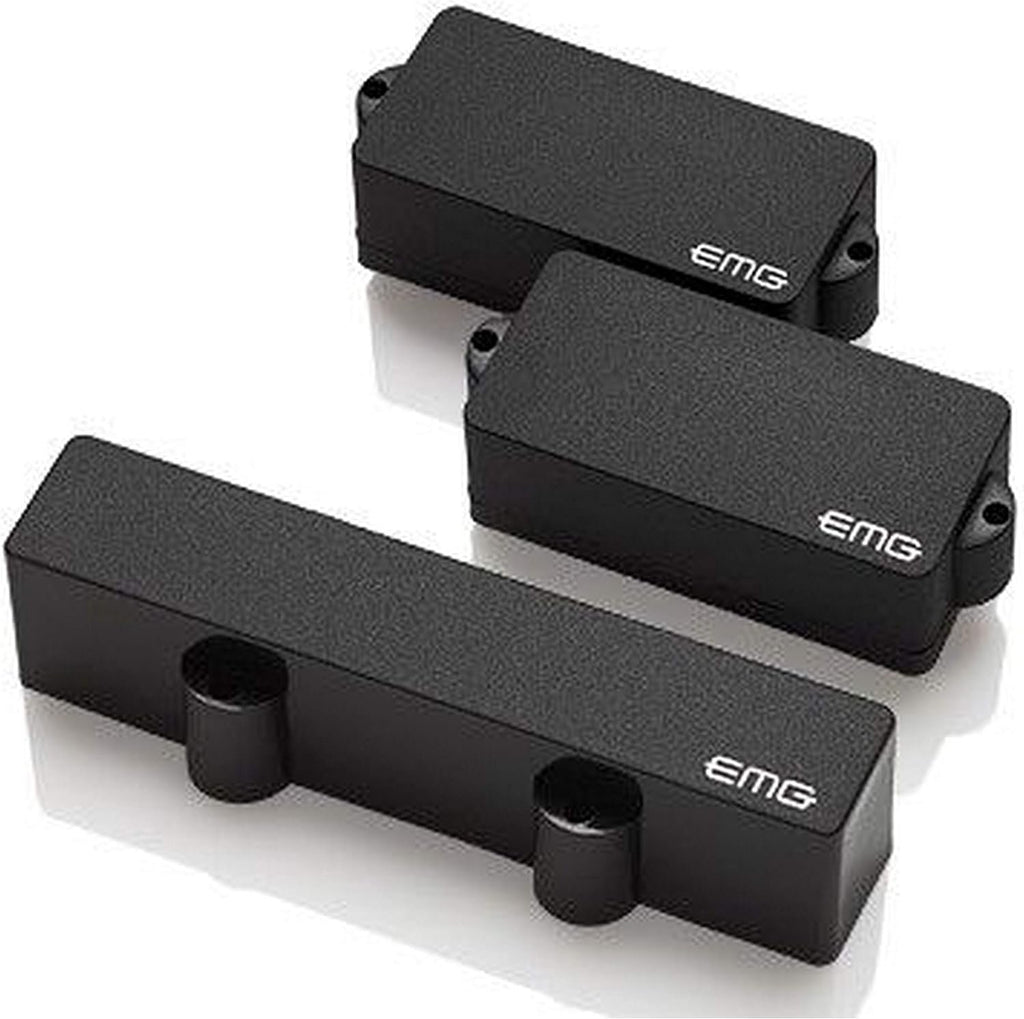 EMG PJHZ Set Passive Three Pickup Set for Bass, Black