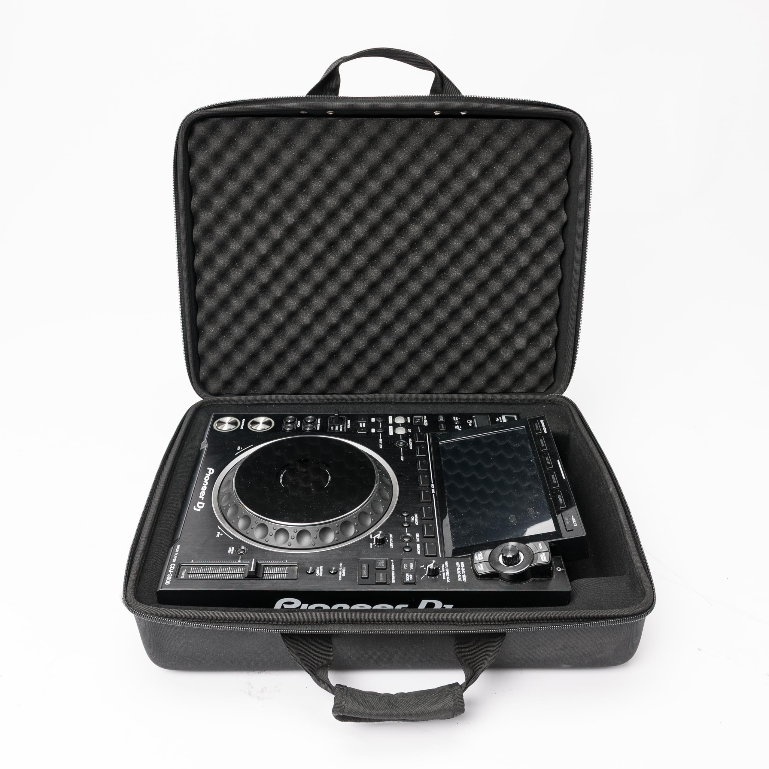 Magma Lightweight CTRL Case Compatible with AlphaTheta CDJ-3000X, Euphonia, Pioneer DJ CDJ-3000, CDJ-2000 NXS2, DJM-900, Xone and more; Molded Hardshell Travel Case for Everyday Protection
