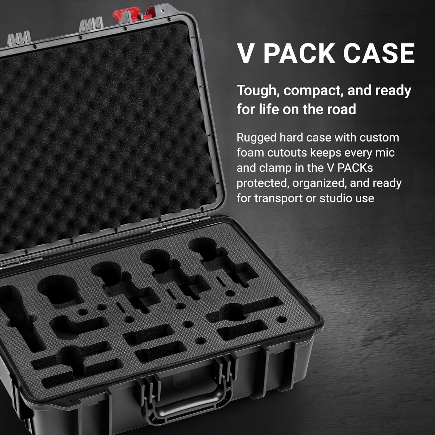 SE ELECTRONICS V Pack Venue Standard Drum Mic Kit for Toms, Snares & Bass Drums - Includes 1 V Kick, 2 V Beats, 2 V Clamps, 1 V7 X Instrument Microphone & More