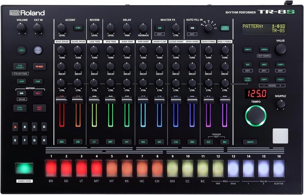 Roland Drum Machine – Compact Unit w/ TR Sounds, Samples, FM & FX