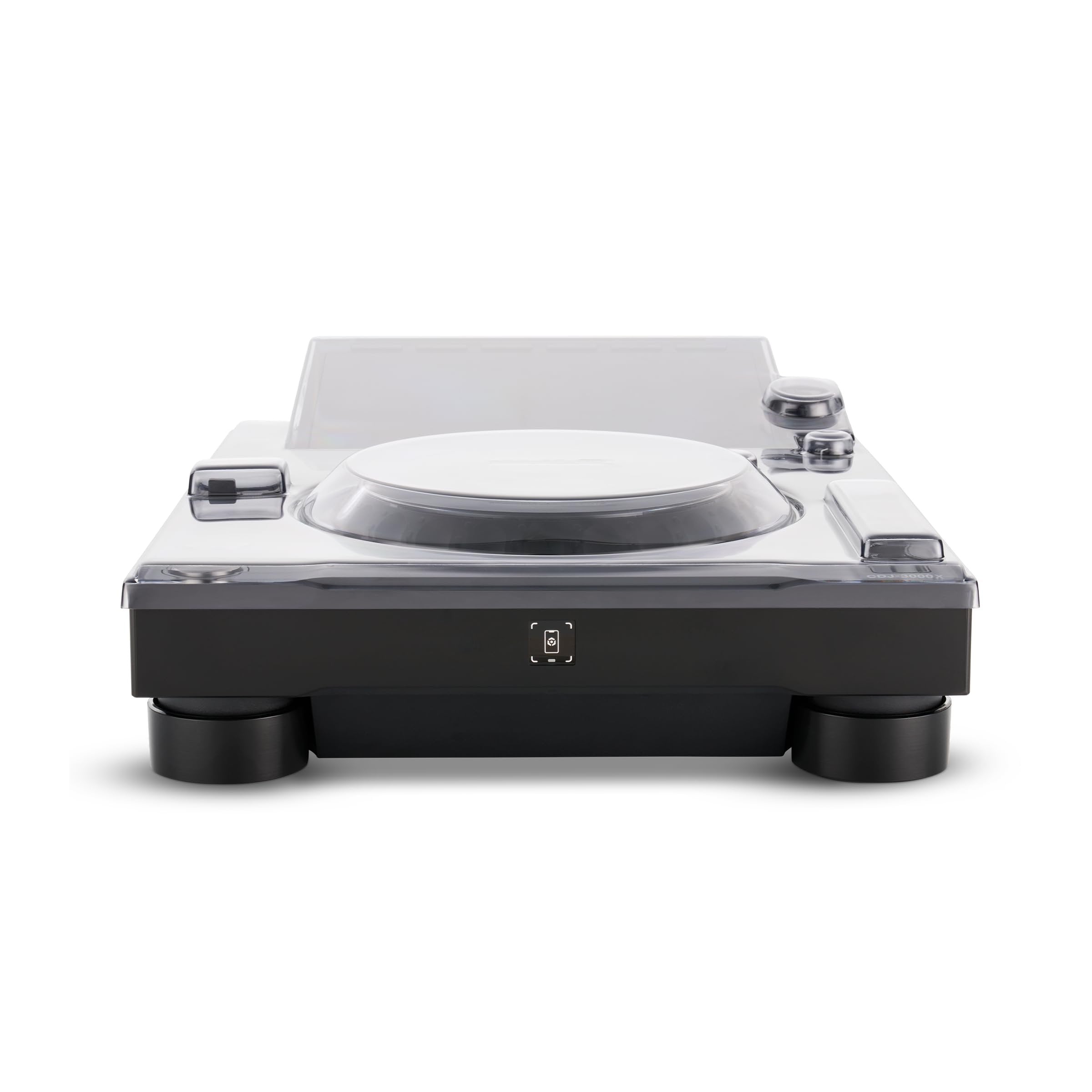 Decksaver Protective Cover Compatible with AlphaTheta CDJ-3000X - Super-Durable Polycarbonate Protective lid in Smoked Clear Colour