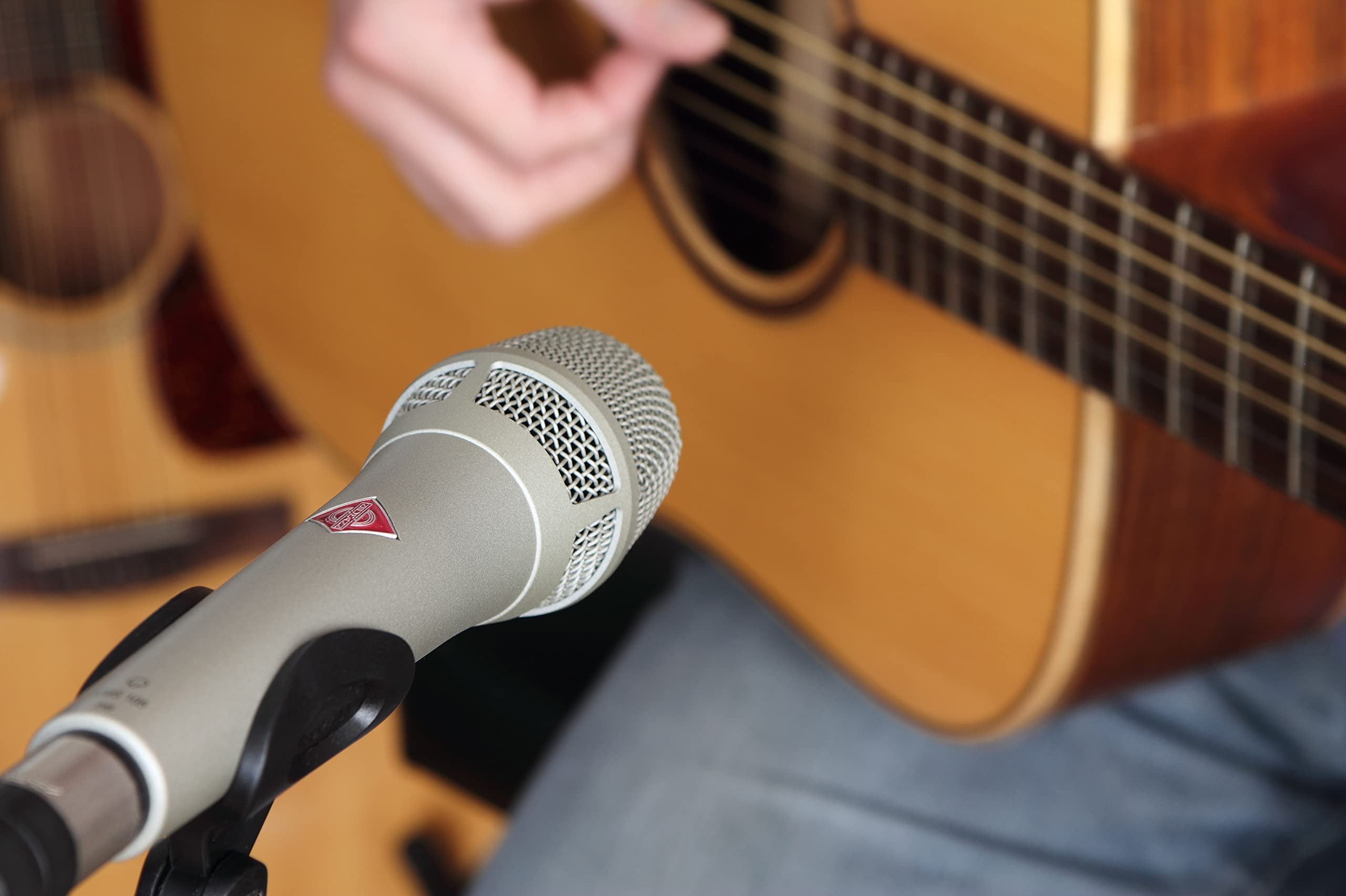 NEUMANN KMS105-NI Vocalist Microphone, Nickel Color