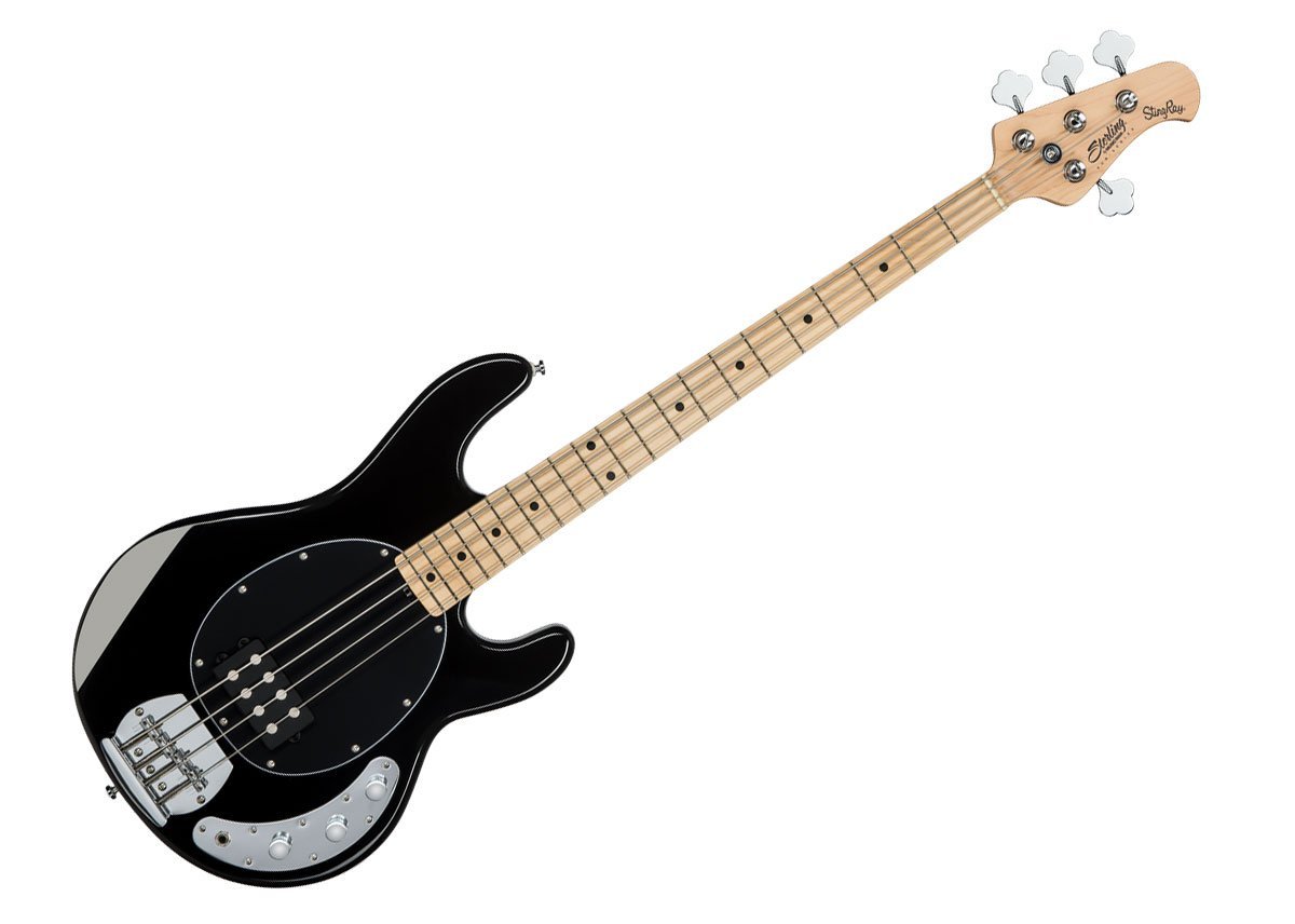 Sterling by Music Man StingRay Ray4 Bass Guitar in Black