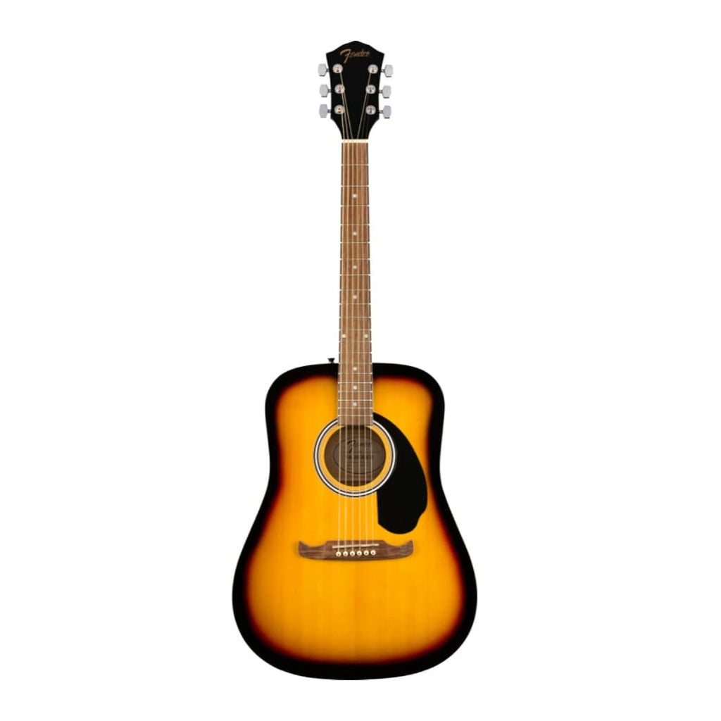 Fender FA-125 Dreadnought Acoustic Guitar with Gig Bag, Sunburst