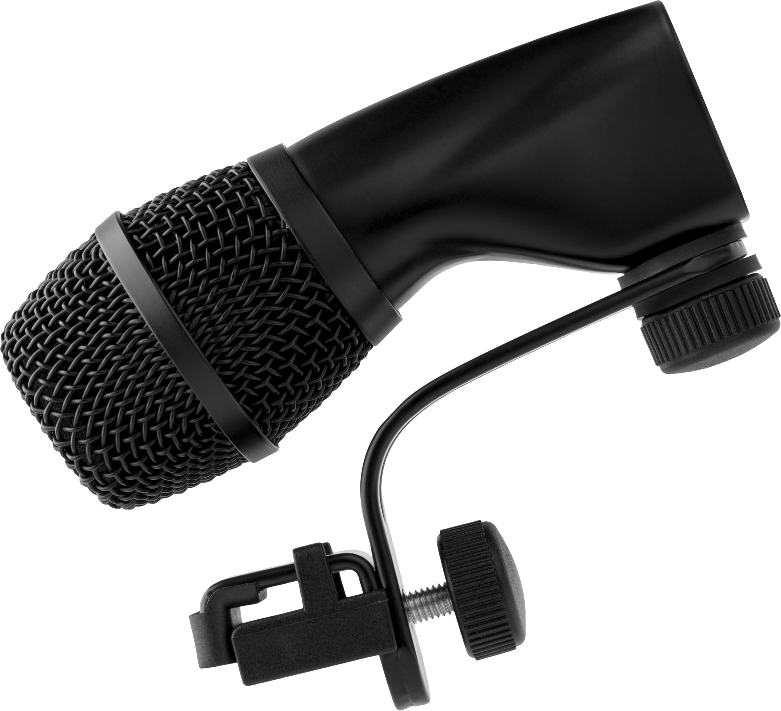 Earthworks Audio DM17 Tom and Snare Drum Microphone - Cardioid Rim-Mount Condenser Drum Mic for Close Miking, Comes with Adjustable RM3 Rim Mount for Secure Placement
