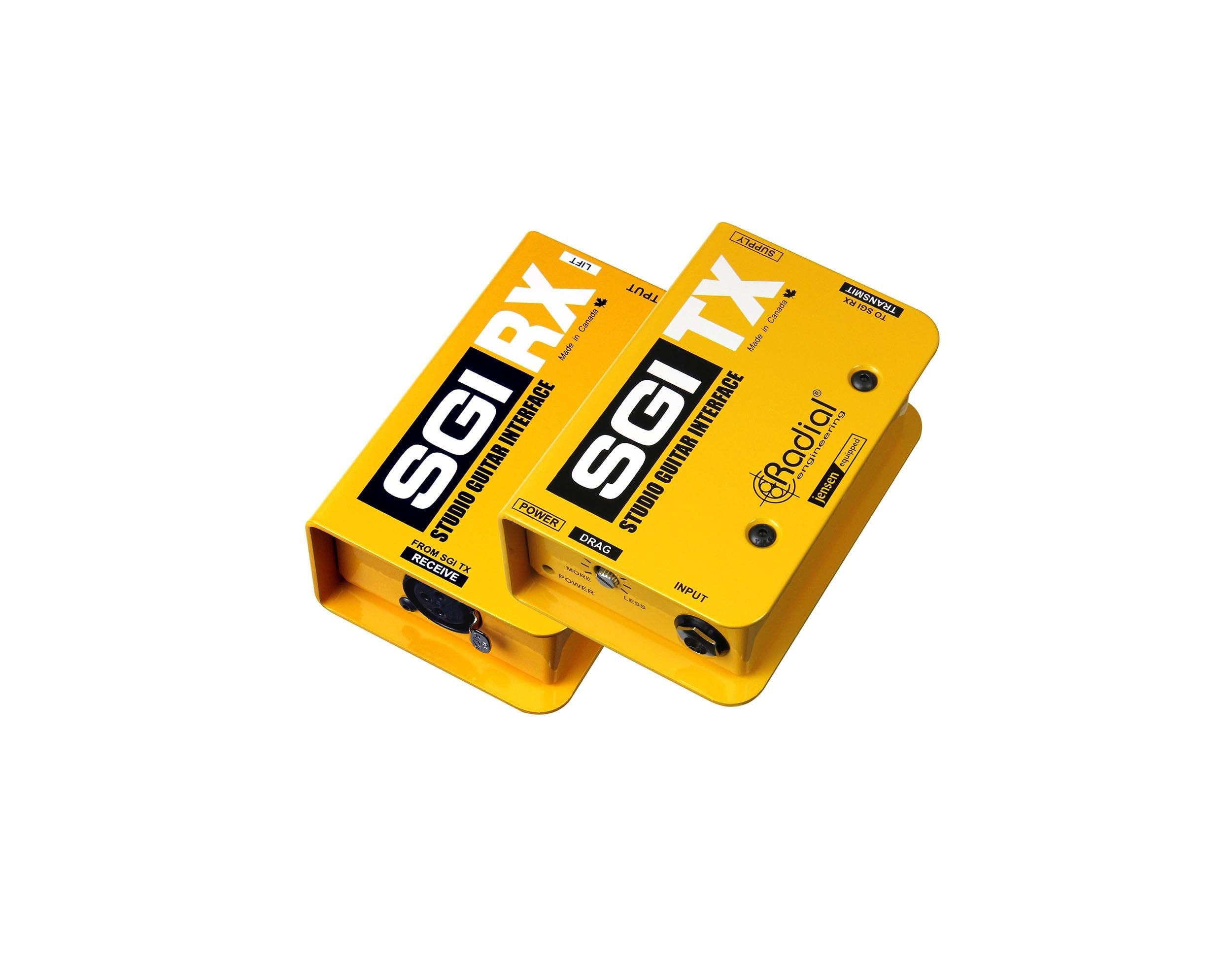Radial SGI TX/RX Studio Guitar Interfaces