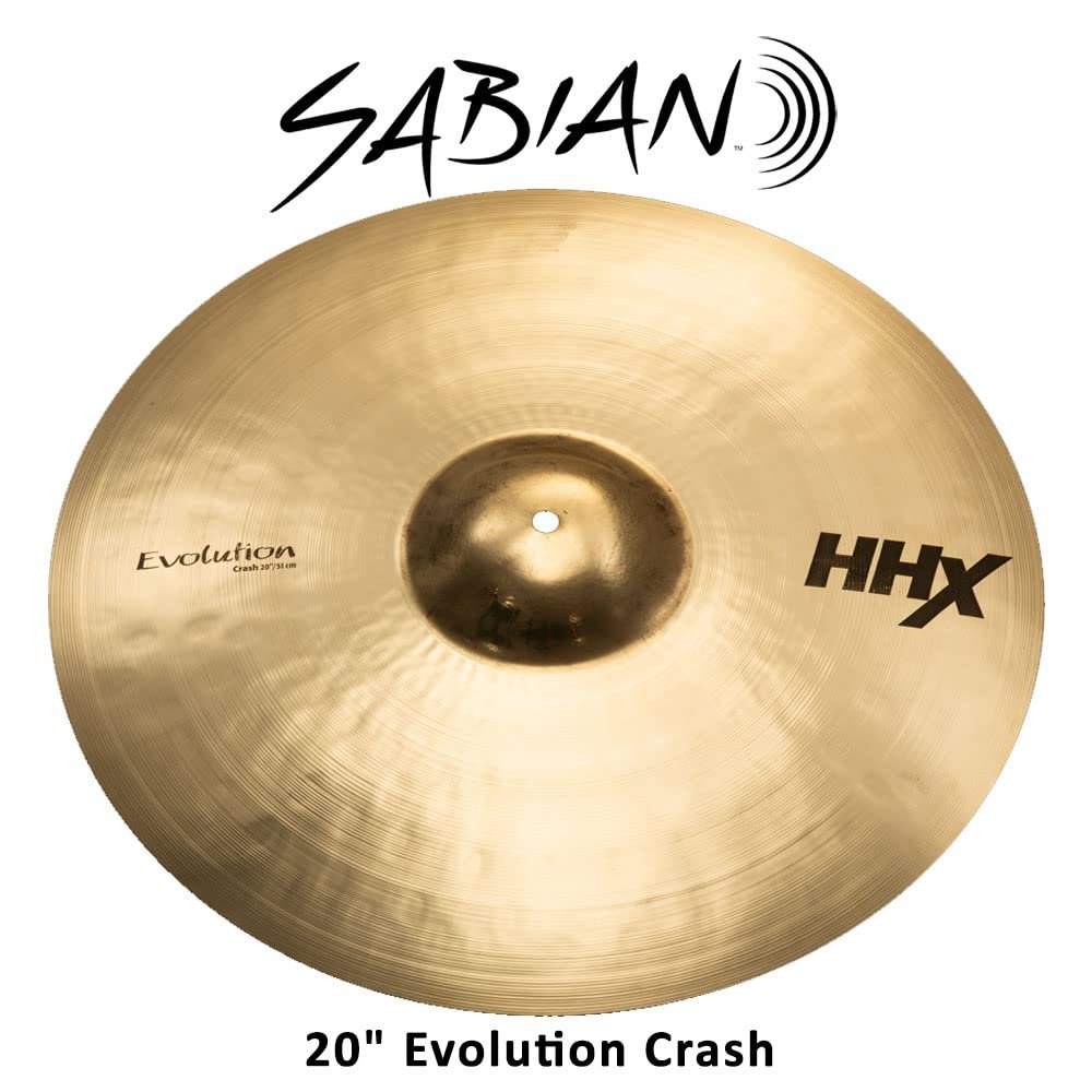 SABIAN HHX Crash Cymbal – Brilliant Finish