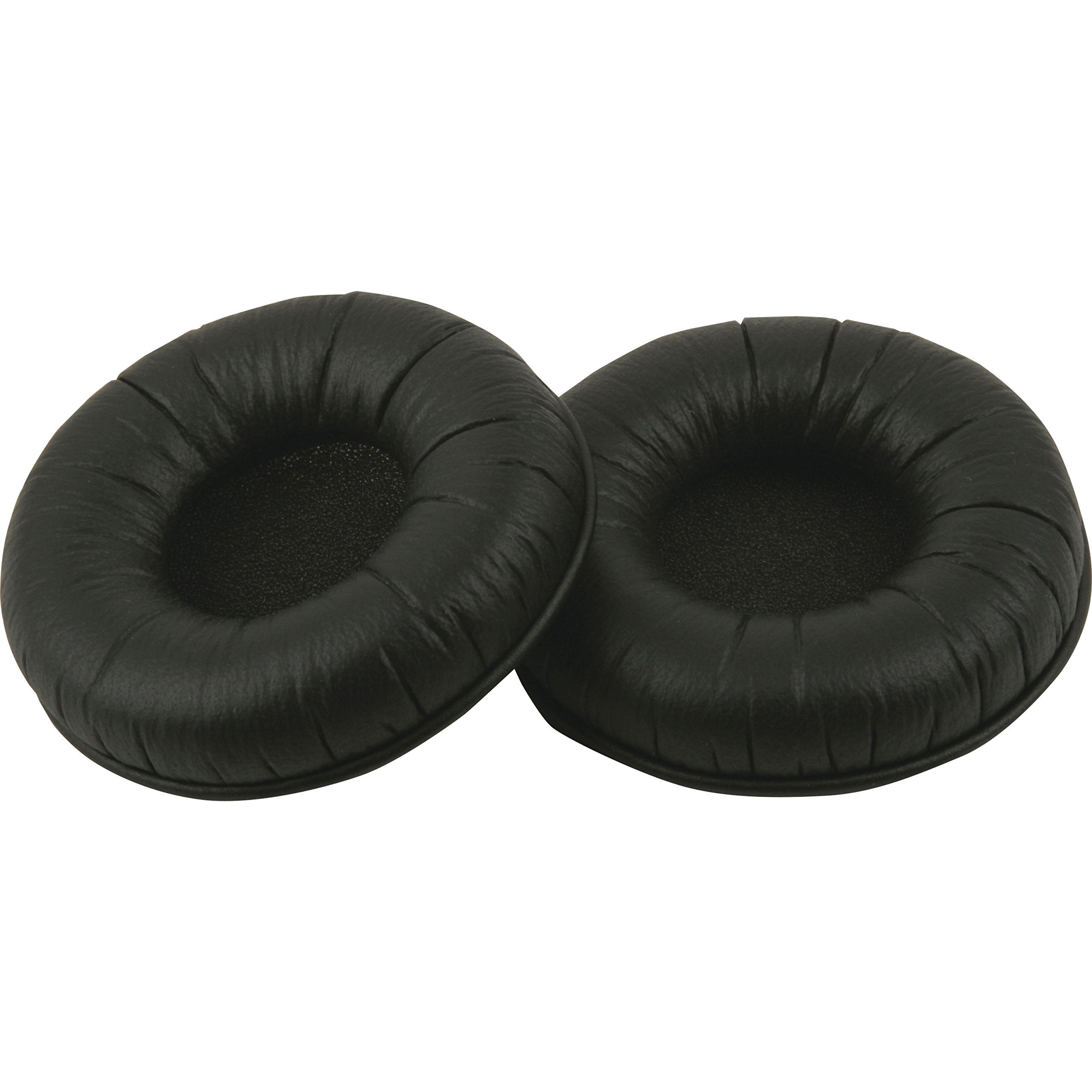 Sennheiser Donut Style Leatherette Ear Cushion for HD25/HMD25/ HME25/HMEC25/45 Headphones, Pair