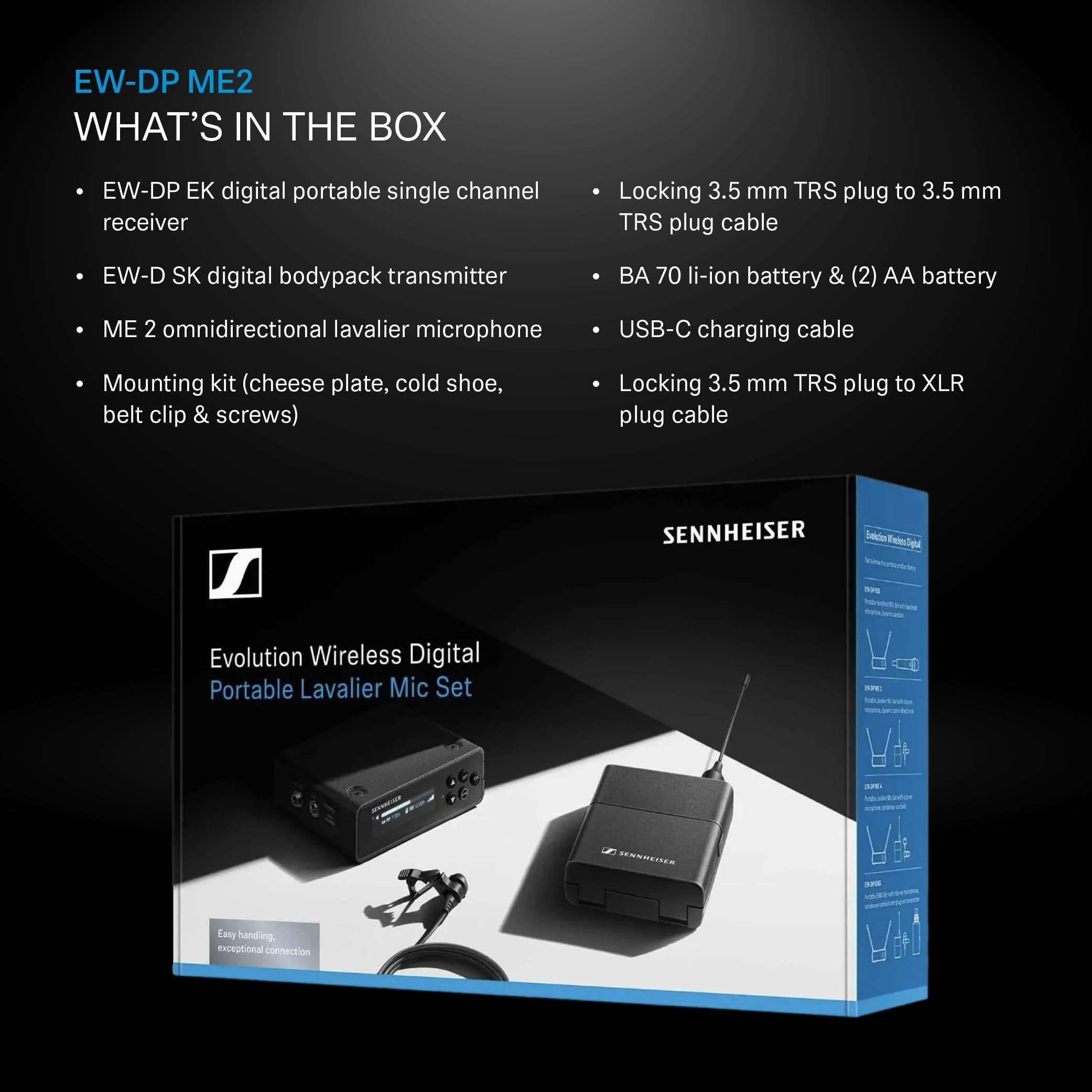 Sennheiser Pro Audio EW-DP ME4 Set (R1-6)