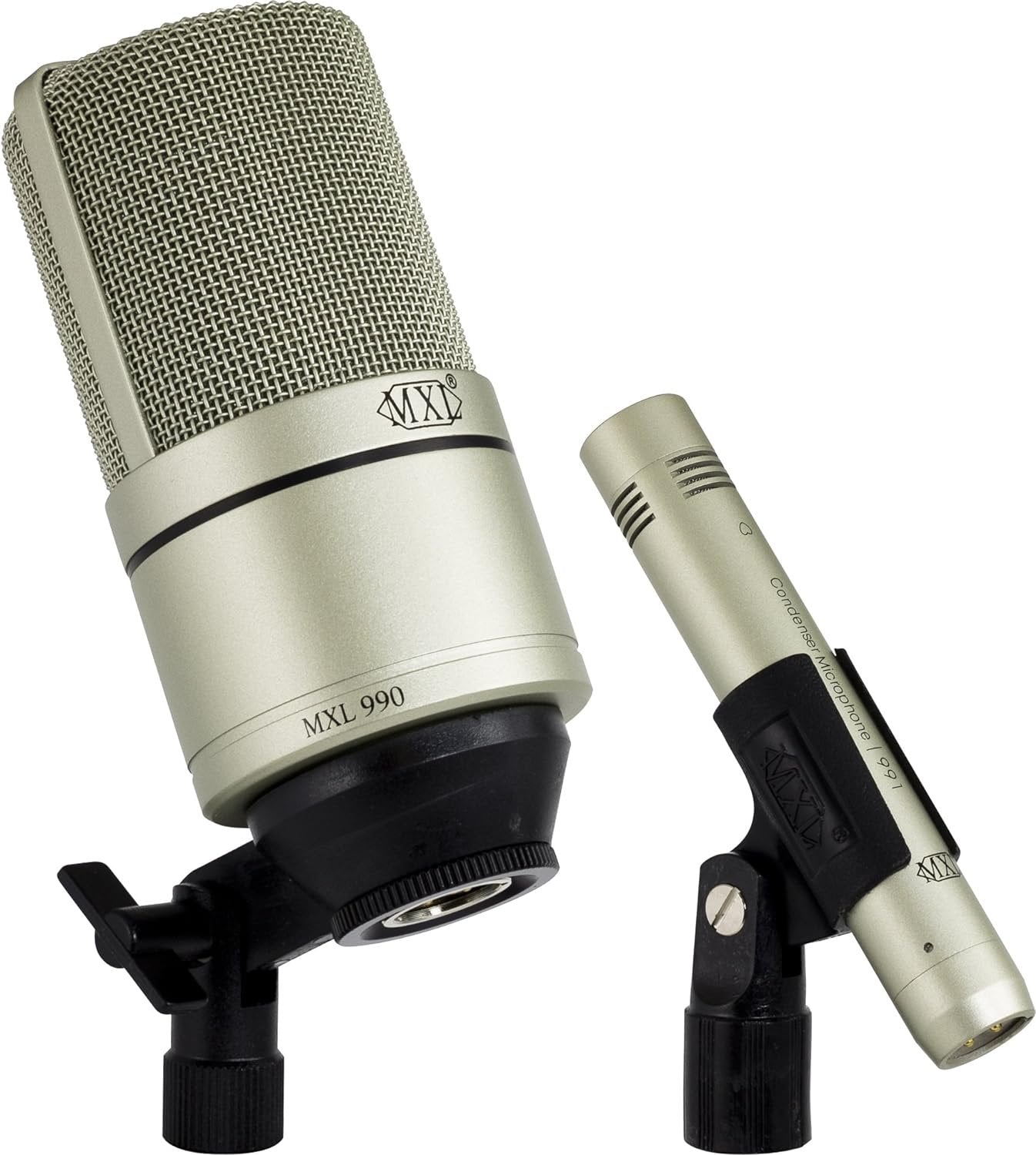 MXL 990 Series Condenser Microphone Bundles & Variants for Recording and Streaming