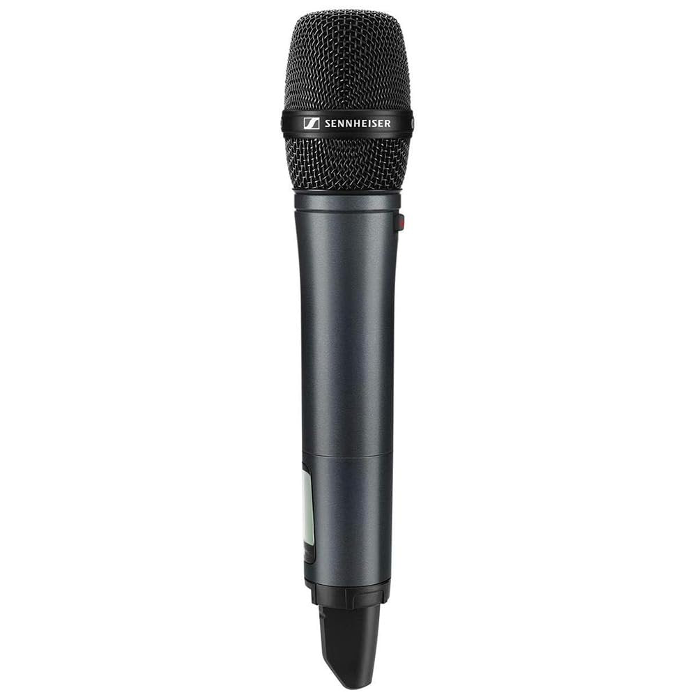 Liquid Audio Sennheiser SKM 100 G4-S-1G8 Handheld Wireless Vocal Microphone Bundle w/ 4-Pack Blucoil AA Batteries Polishing Cloth