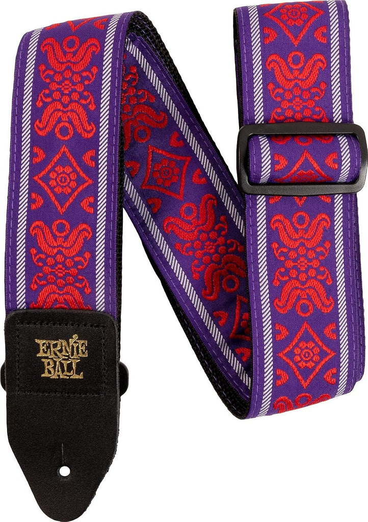Ernie Ball Classic Jacquard Guitar Strap/Bass Strap - Royal Flush