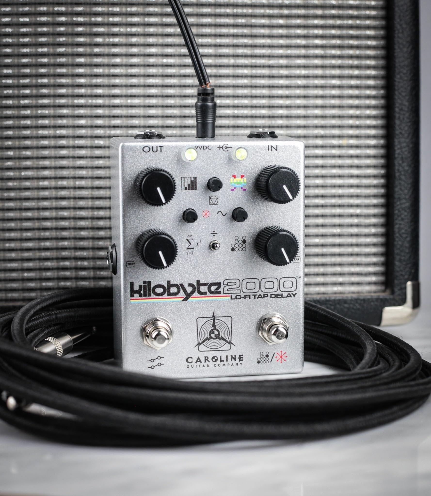Caroline Guitar Company Kilobyte 2000 Lo-Fi Delay Guitar Pedal