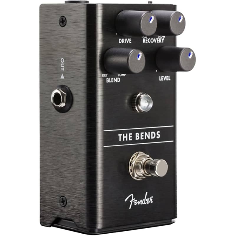 Fender The Bends Compressor, Effects Pedal, Black, 0234531000