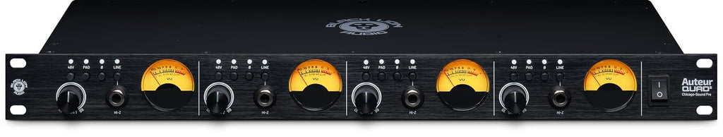 Black Lion Audio Auteur Quad2 four-channel mic preamp
