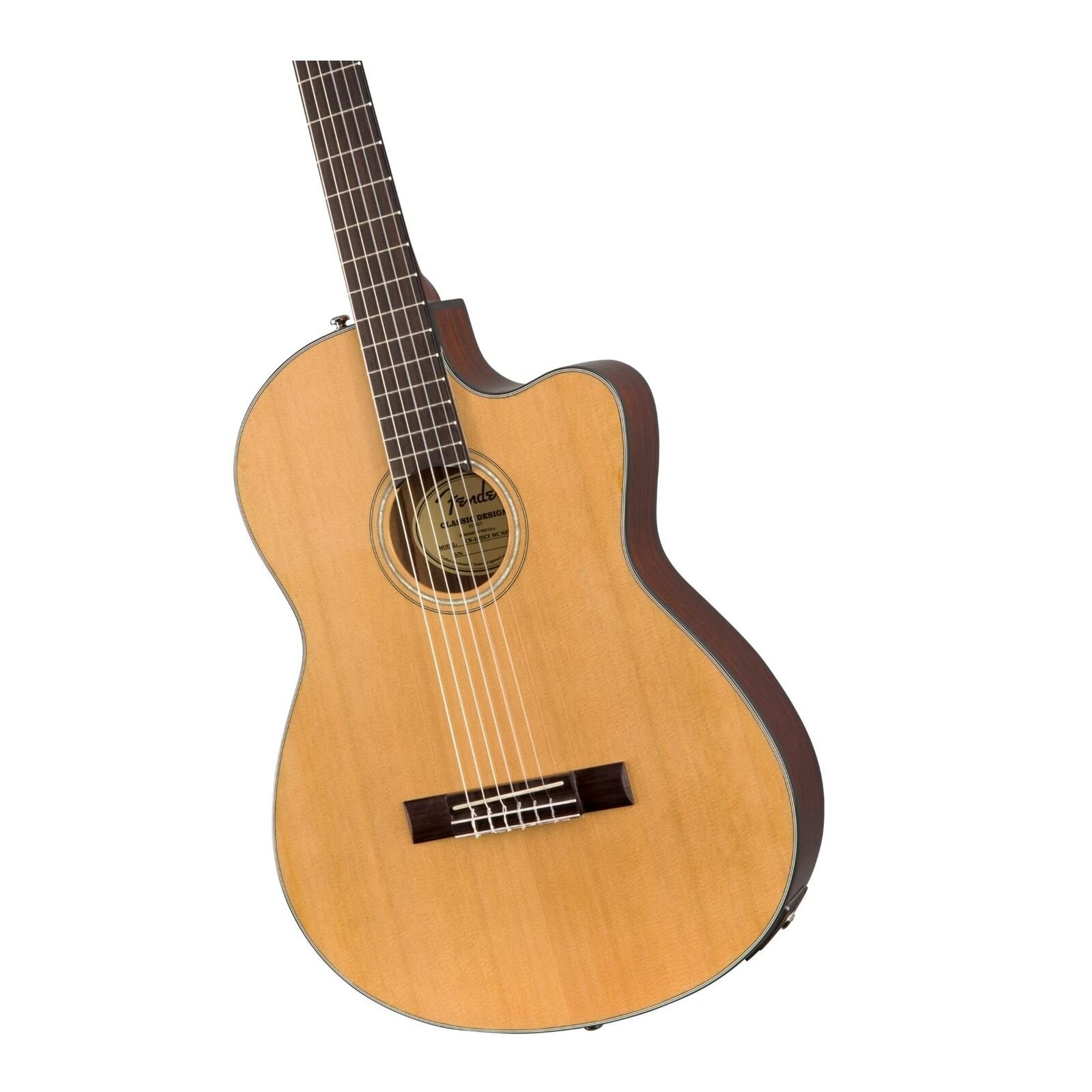 Fender CN-140SCE Thinline Concert Nylon String Acoustic Guitar