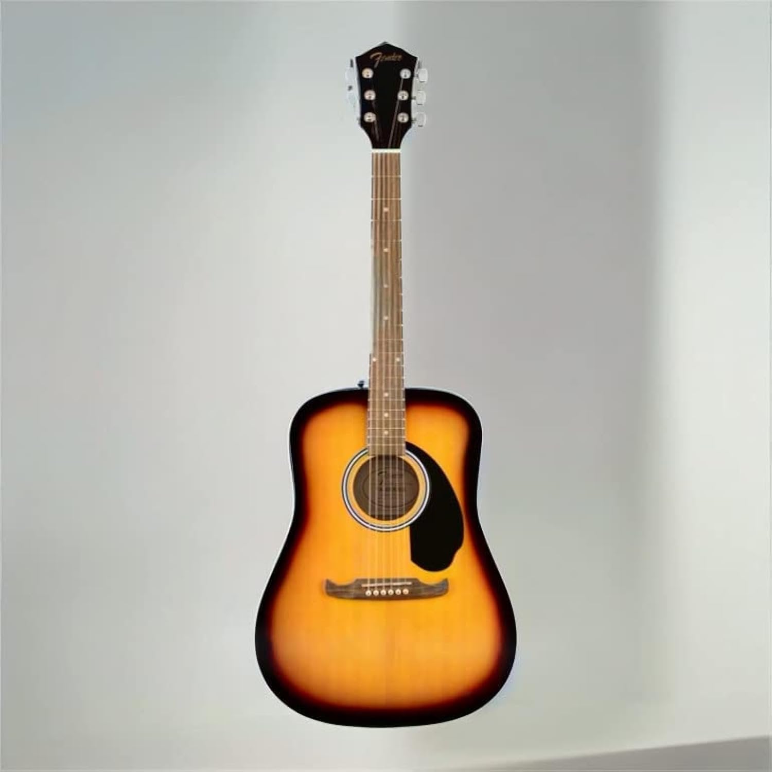 Fender FA-125 Dreadnought Acoustic Guitar with Gig Bag, Sunburst