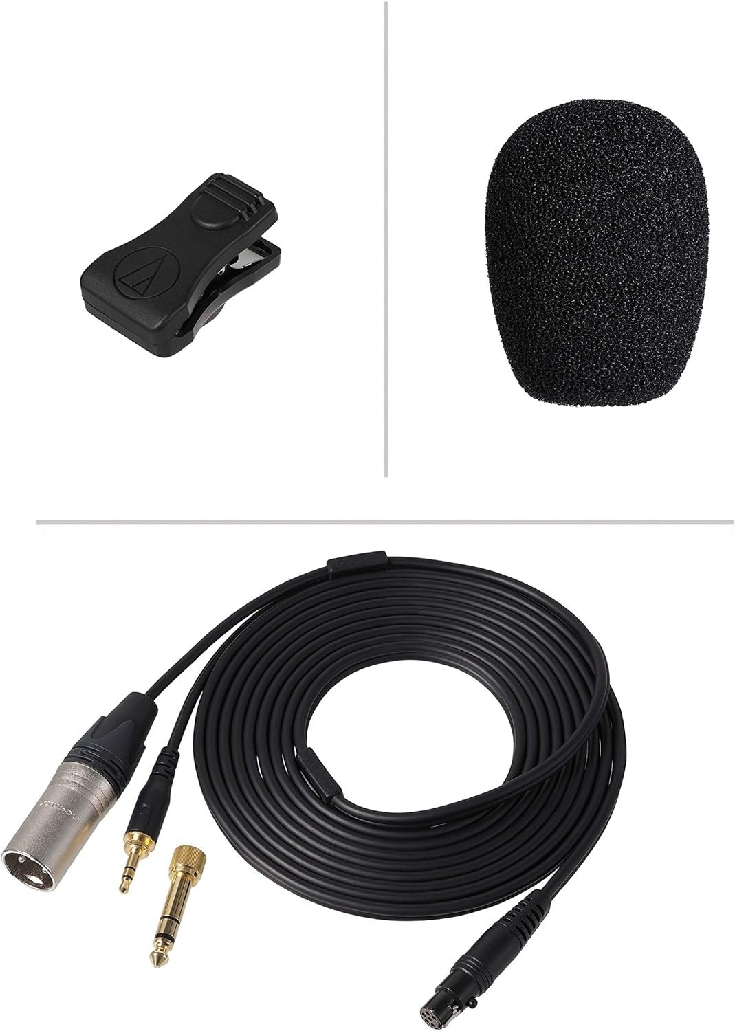 Audio-Technica BPHS2C-UT Broadcast Stereo Headset with Cardioid Condenser Boom Microphone, Unterminated