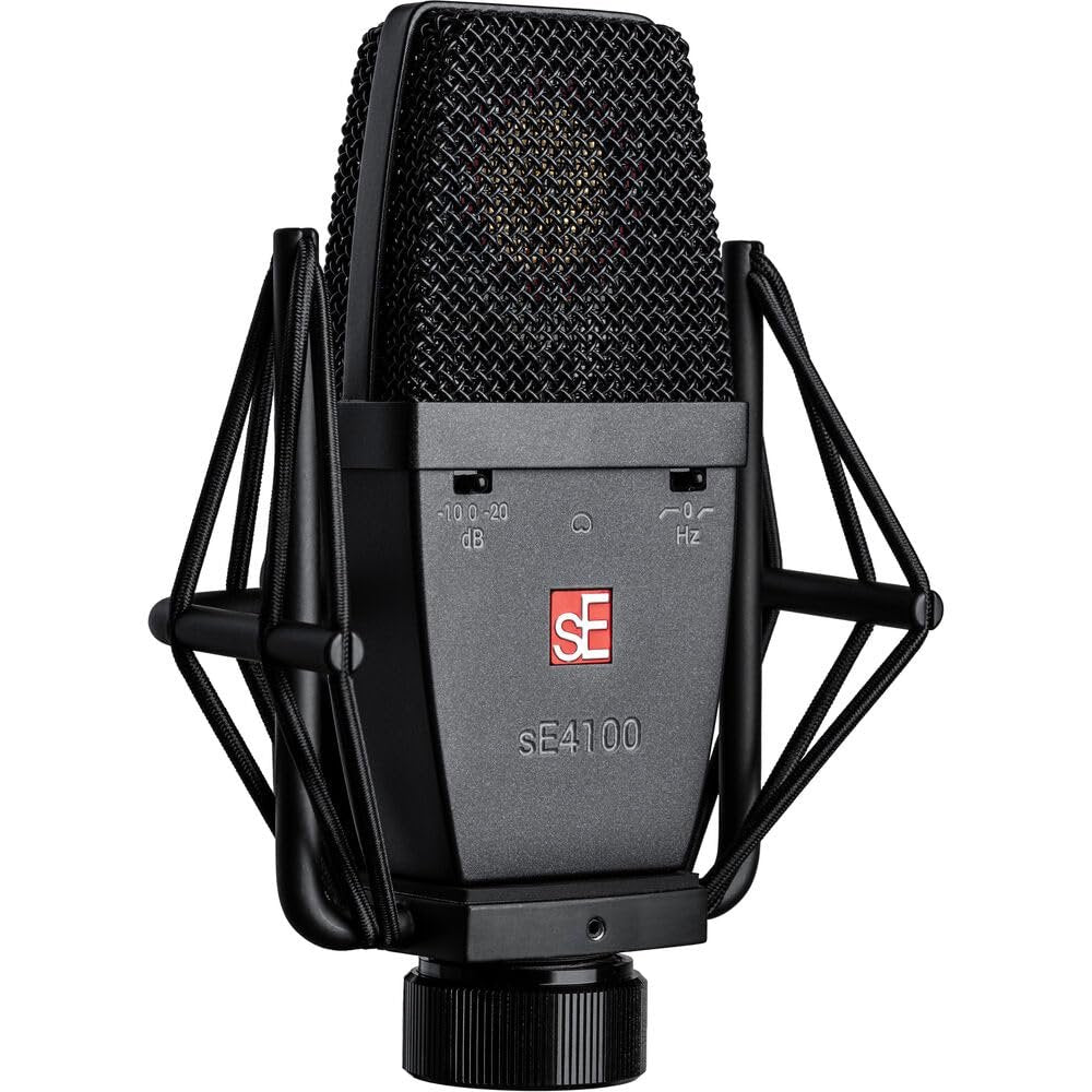 sE Electronics SE4100 Large Diaphragm Cardioid Vintage Condenser Microphone w/Shockmount