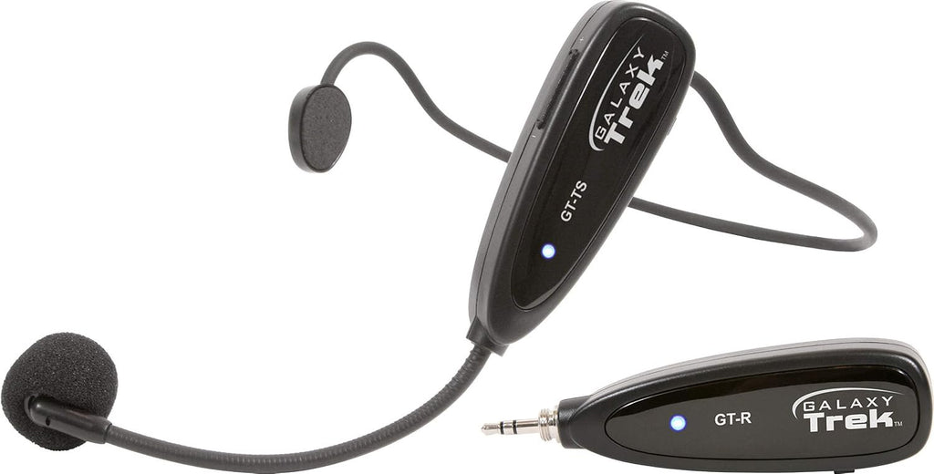 Galaxy Audio GalaxyTrek GT-S Portable Wireless Vocal Headset Mic System for Smart Devices and Most Active Speakers