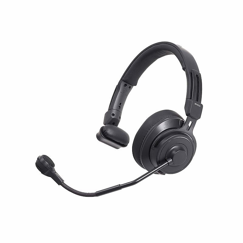 Audio-Technica BPHS2S-UT Single-Ear Broadcast Headset with Hypercardioid Dynamic Boom Microphone