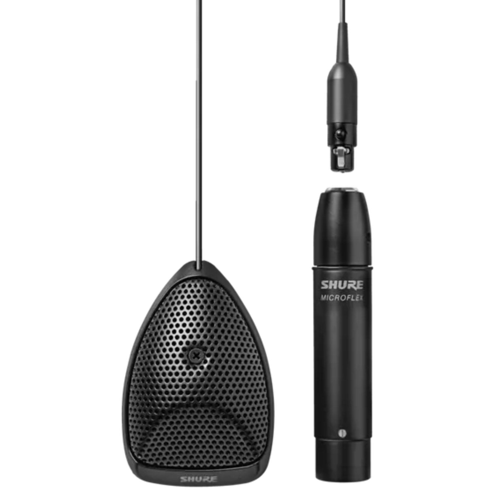 Shure MX391/C MicroFlex Boundary Cardioid Microphone, Black