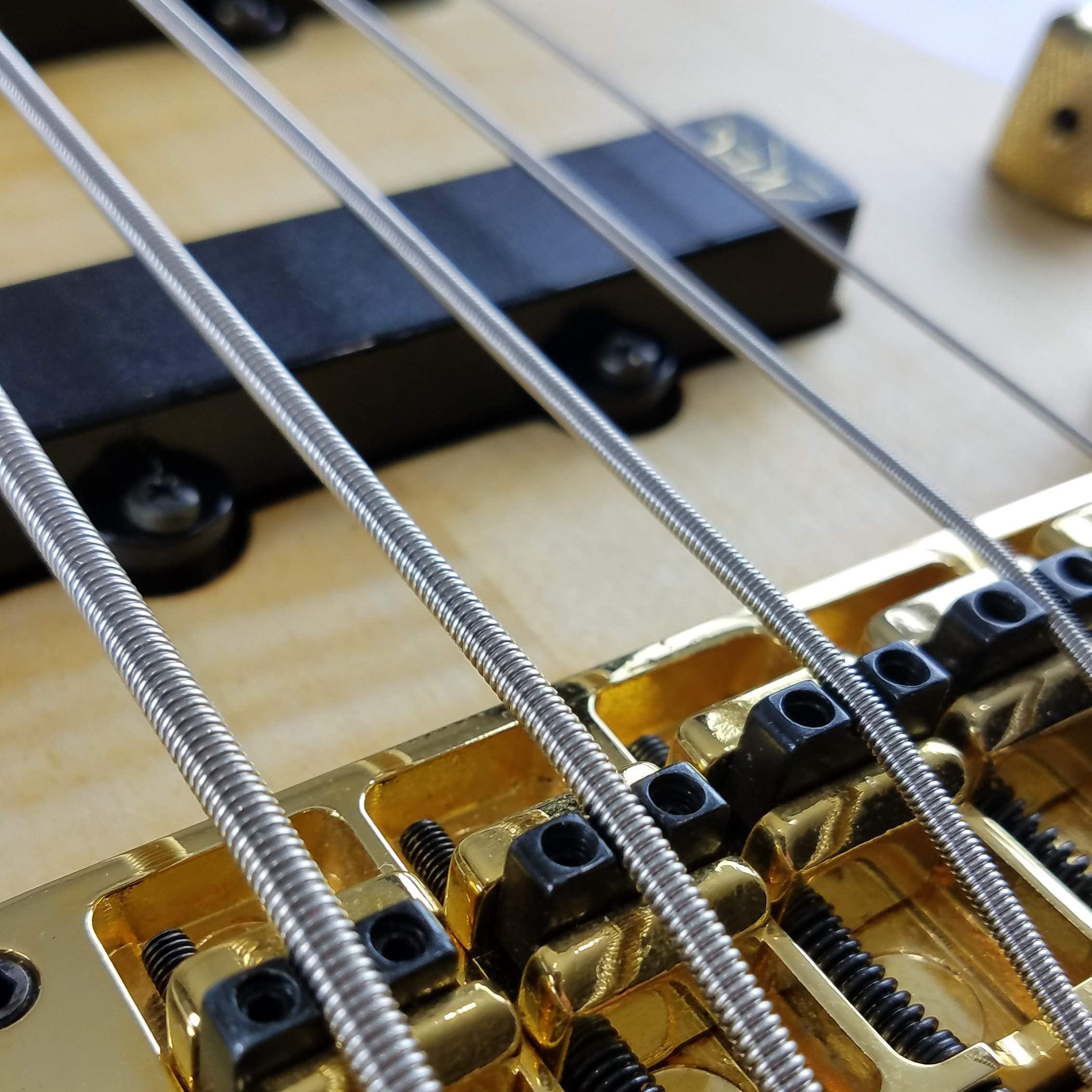 GHS Strings GHS Balanced Nickels 5 Bass Strings Light Gauge, 40-126, (37.25" Winding) (5L-NB)
