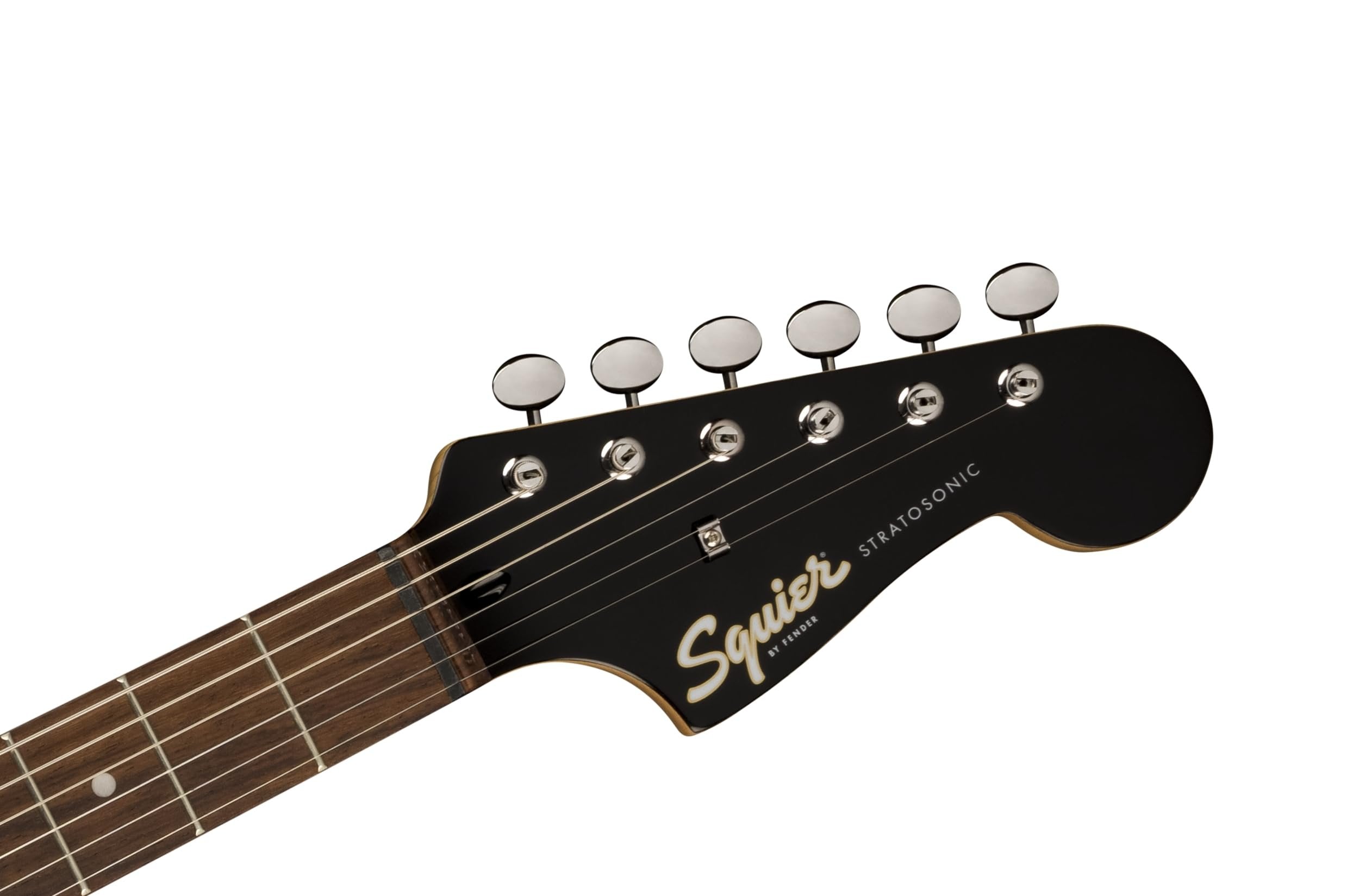 Paranormal Strat-O-Sonic, Laurel Fingerboard, Black Pickguard, Crimson Red Transparent