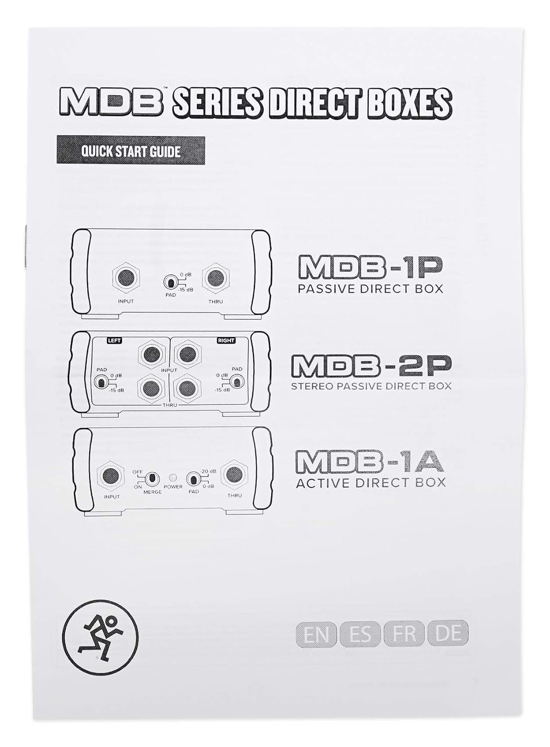 Mackie MDB-1A Active Direct Box