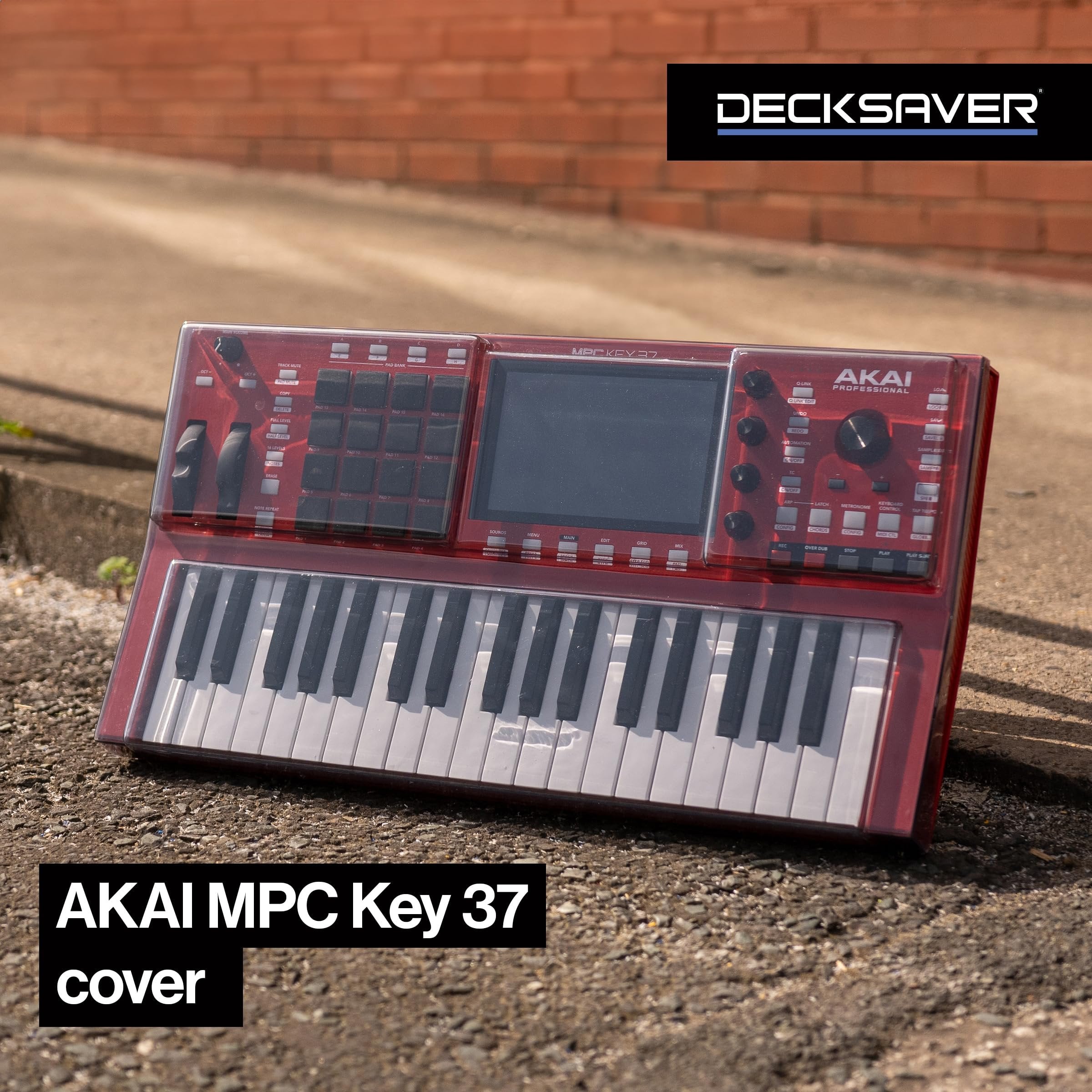 Decksaver Polycarbonate Cover Compatible with Akai MPC Key 37