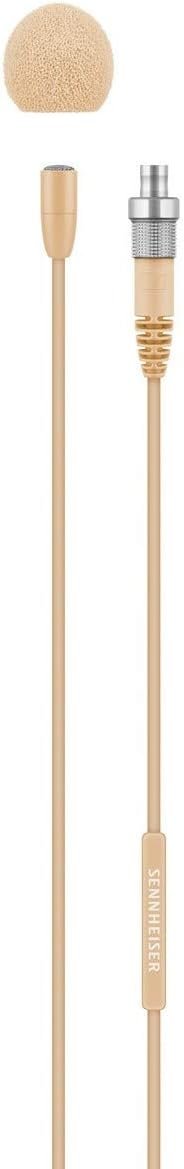 Sennheiser Pro Audio Condenser Omni Lavalier, Beige, (MKE ESSENTIAL 3.5mm)