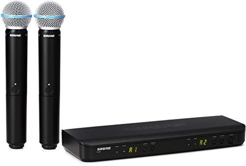 Shure BLX288/B58 Dual UHF Wireless Handheld Microphone System