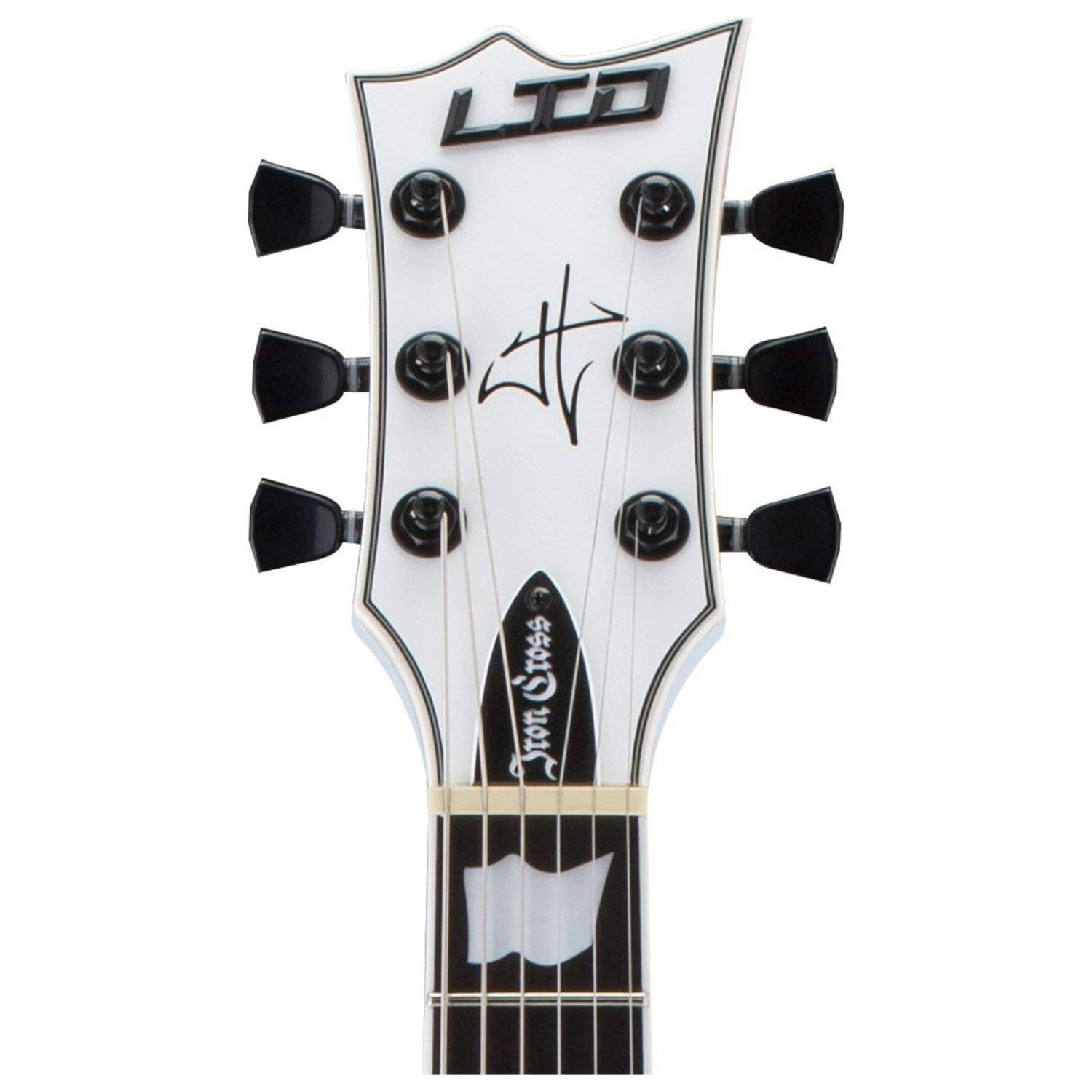 ESP LTD James Hetfield Iron Cross SW - Snow White