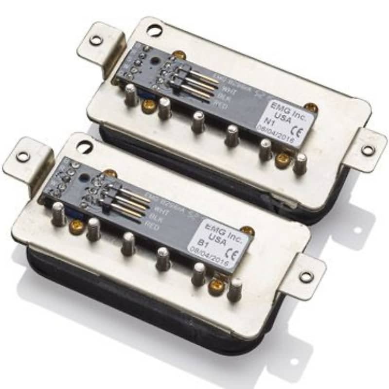 EMG Super 77 Retro Active Electric Guitar Humbucker Pickup Set