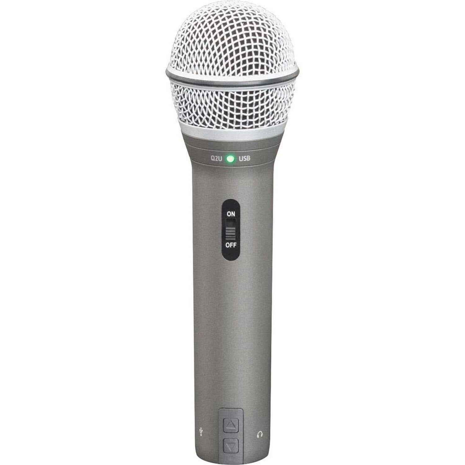 Samson Technologies Q2U USB/XLR Dynamic Microphone Recording and Podcasting P...