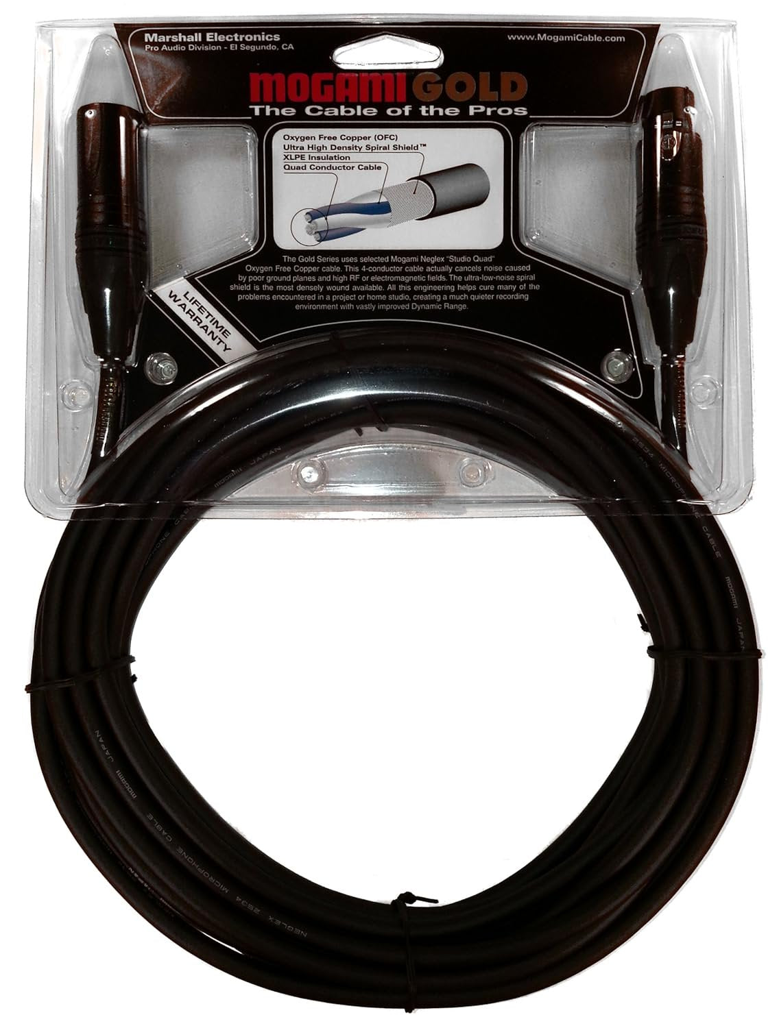 Mogami Gold STUDIO XLR Microphone Cable