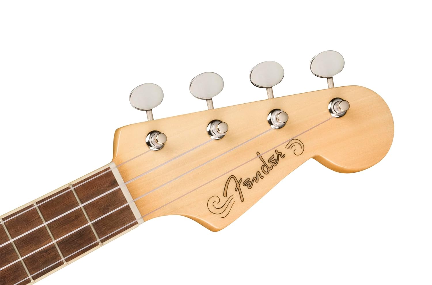 Fender, 4-String Ukulele, Right, Candy Apple Red (0970523509)