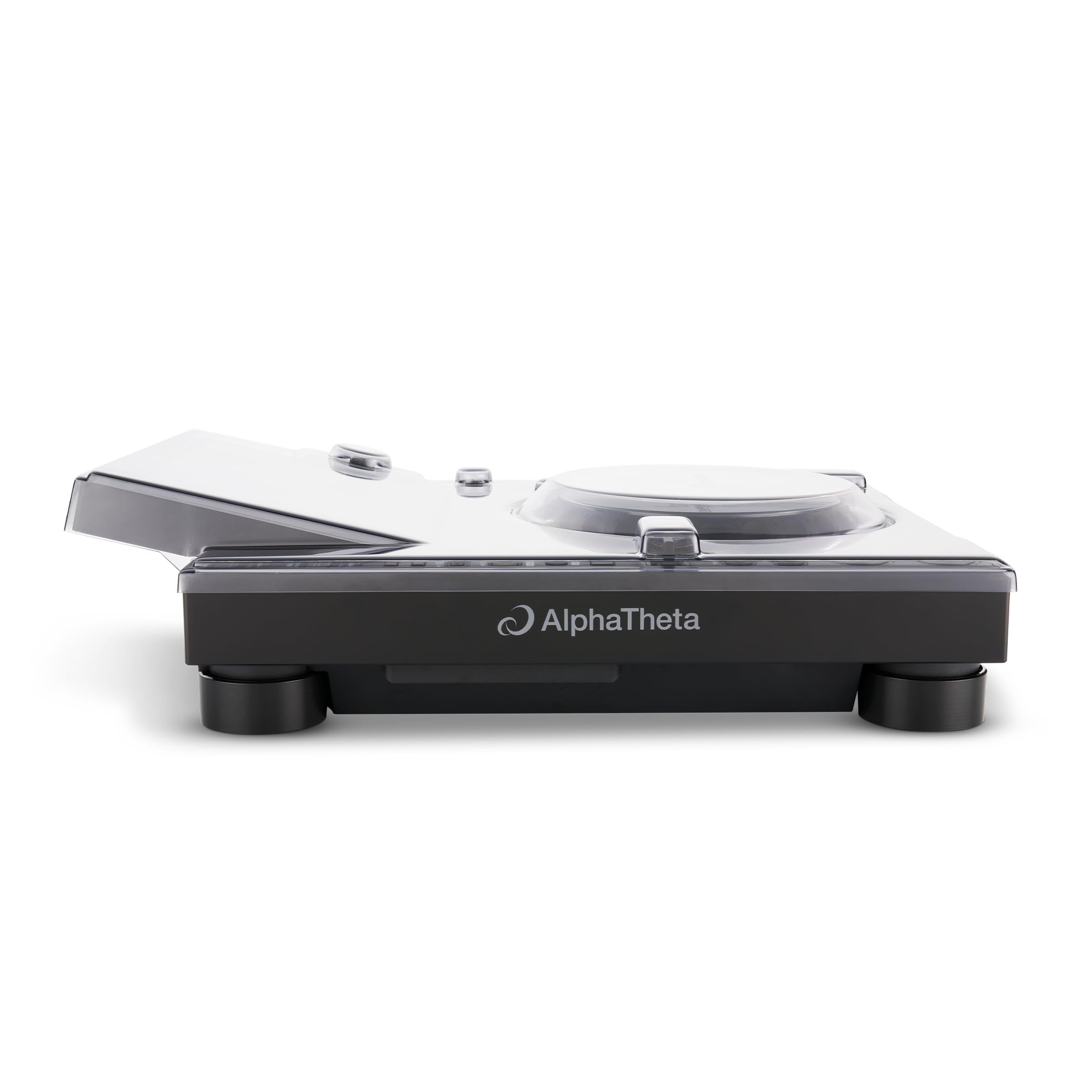 Decksaver Protective Cover Compatible with AlphaTheta CDJ-3000X - Super-Durable Polycarbonate Protective lid in Smoked Clear Colour