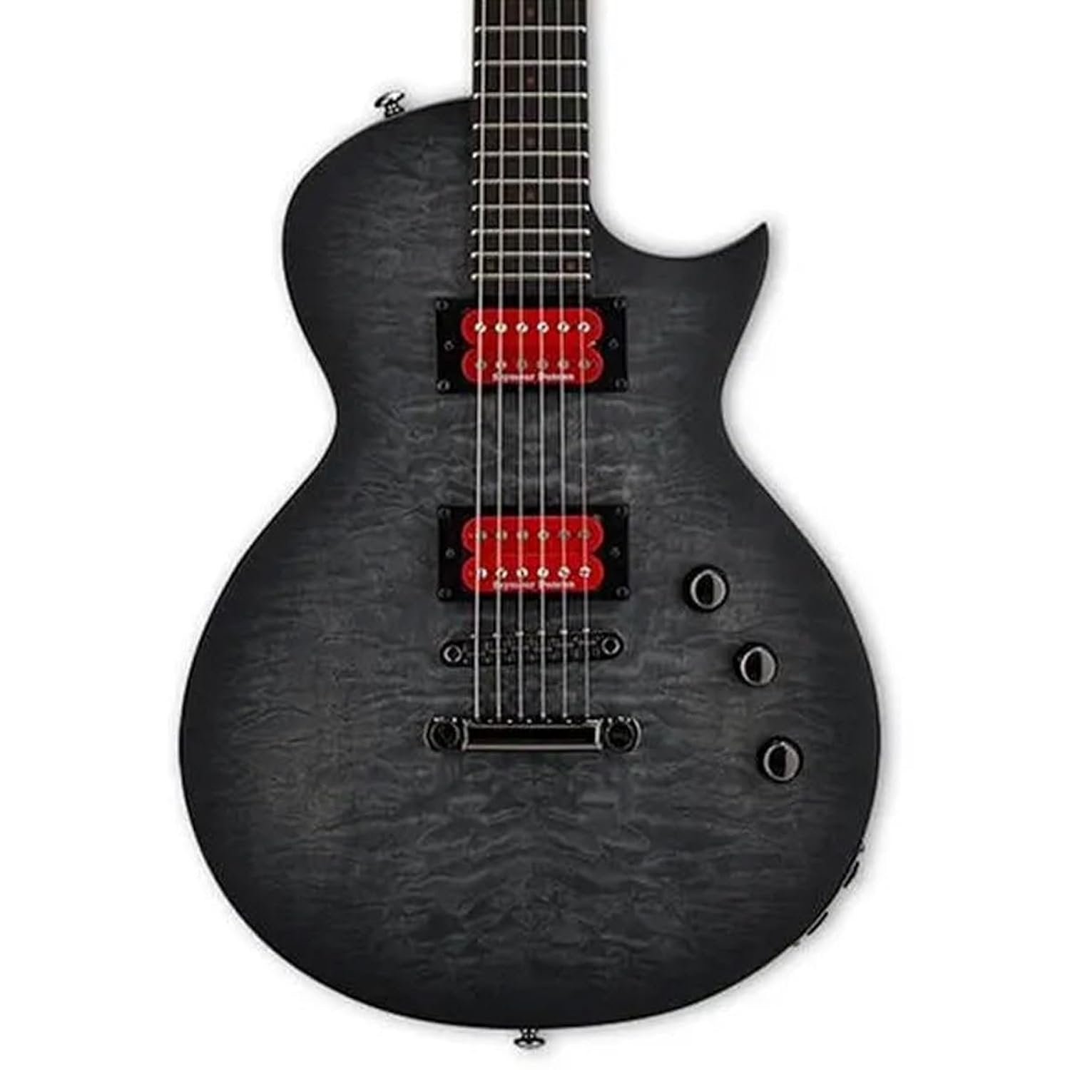 ESP LTD BB-600 Baritone Ben Burnley Signature - See Thru Black Sunburst Satin