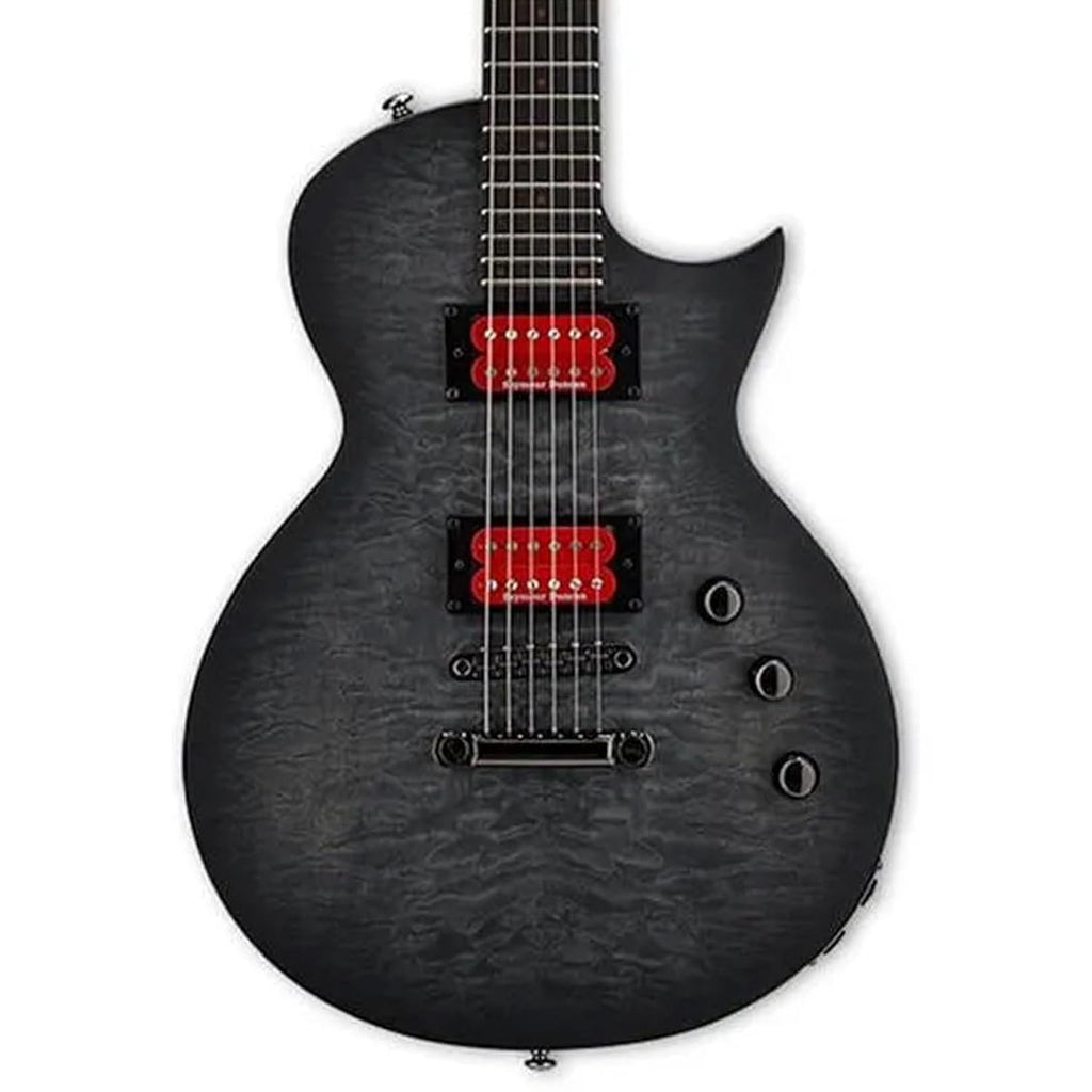 ESP LTD BB-600 Baritone Ben Burnley Signature - See Thru Black Sunburst Satin