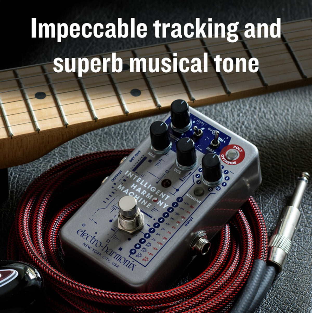 Electro-Harmonix Intelligent Harmony Machine Harmonizer & Pitch Shifter Pedal
