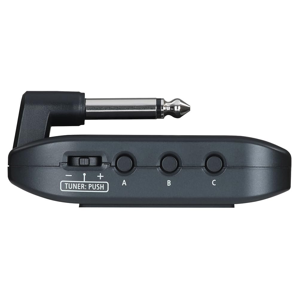Boss Katana:Go Mini Guitar Headphone Amp Bundle with 12 Guitar Picks & Polishing Cloth – Portable Wireless Amp with Pro-Quality Tones, Effects & Bluetooth for Practice & Silent Jamming