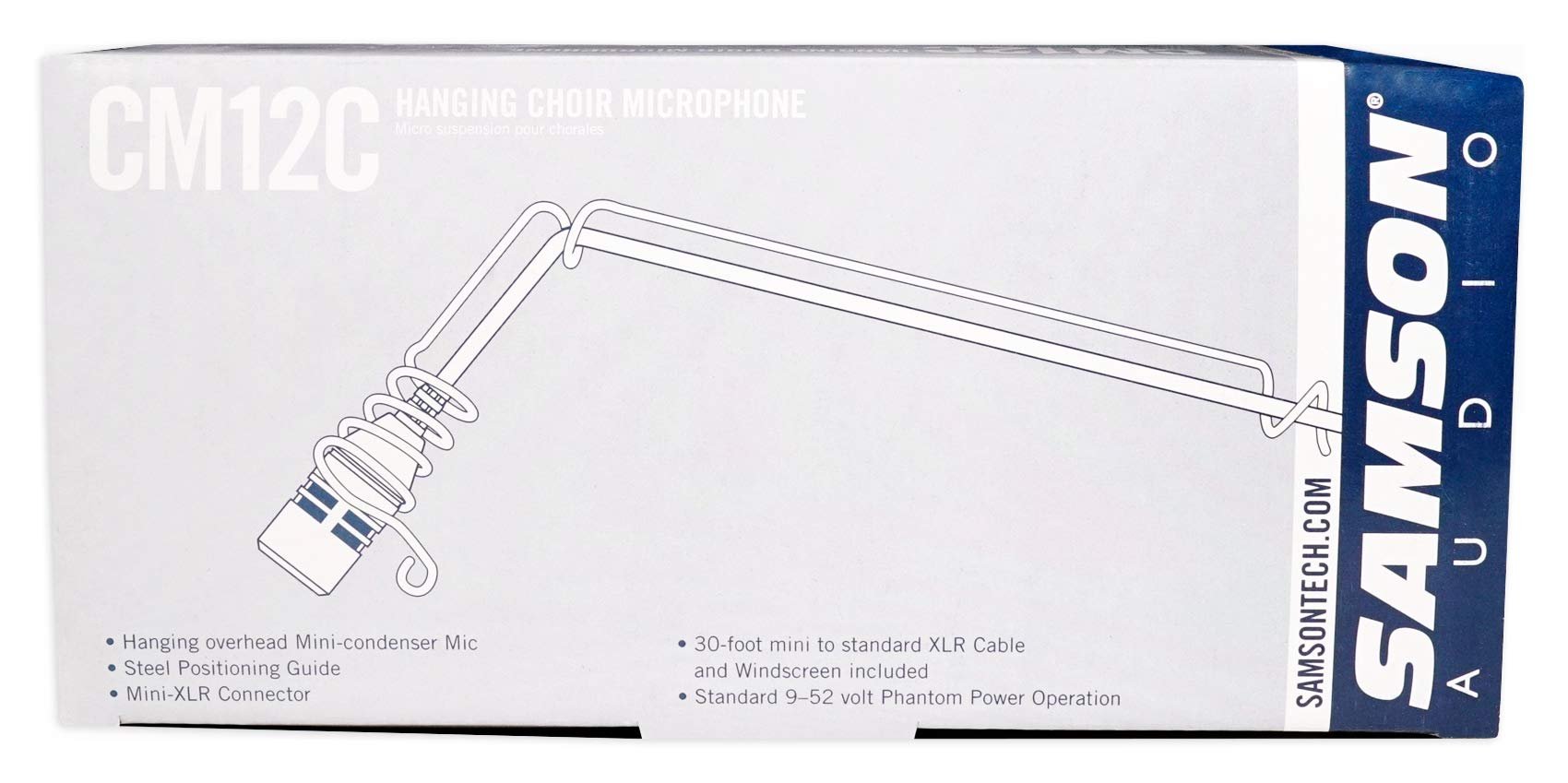 SAMSON CM12C Hanging Choir Microphone