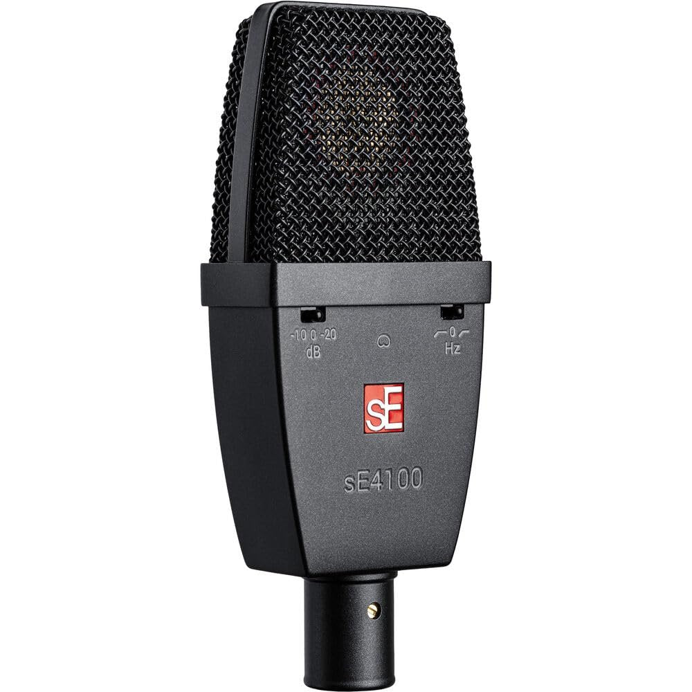 sE Electronics SE4100 Large Diaphragm Cardioid Vintage Condenser Microphone w/Shockmount
