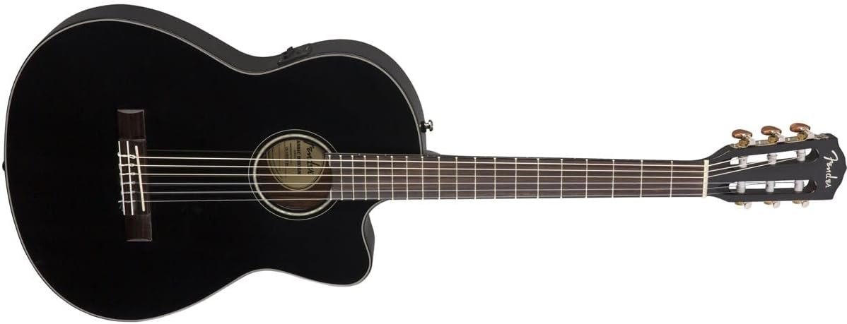 Fender CN-140SCE Thinline Concert Nylon String Acoustic Guitar