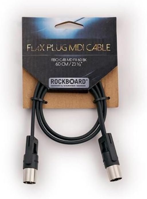 Rockboard FlaX Plug Midi Cable, 60 cm / 23,62