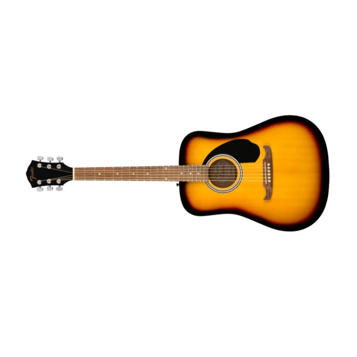 Fender FA-125 Dreadnought Acoustic Guitar with Gig Bag, Sunburst