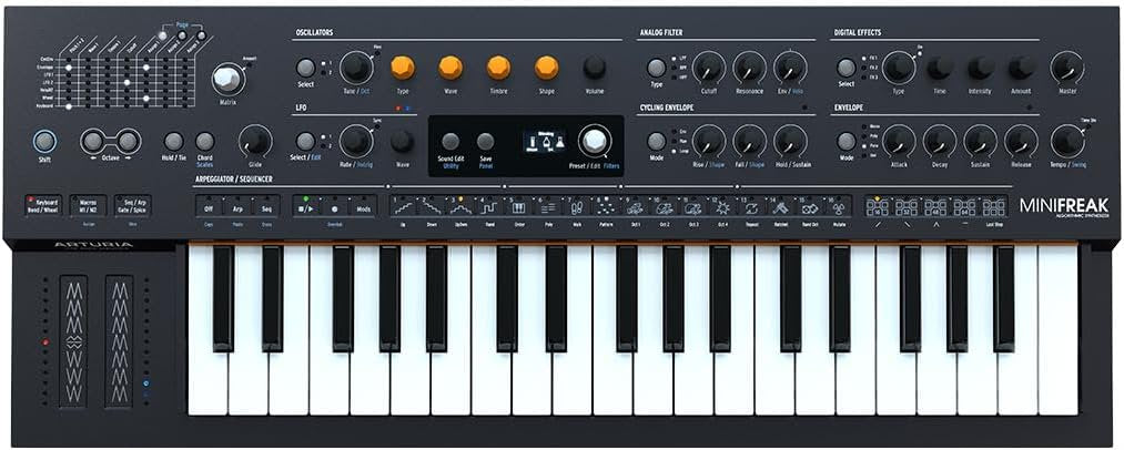 Arturia MiniFreak 6-Voice Spontaneous Algorithmic Synthesizer