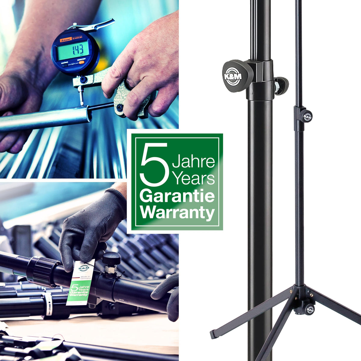 K&M König & Meyer Saxxy In-Bell Tripod Saxophone Stand
