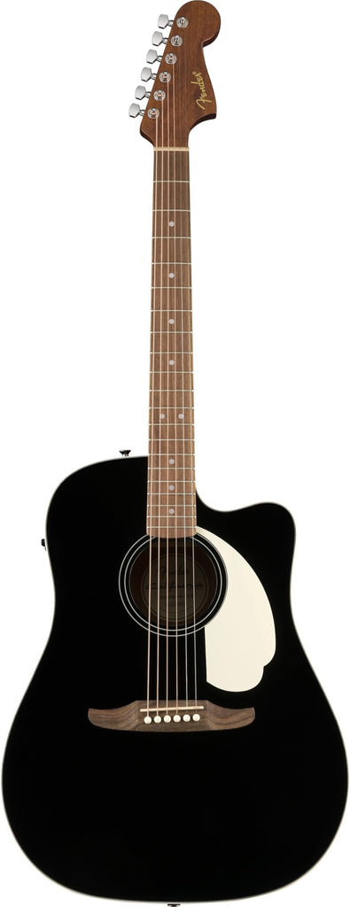 California Standard Redondo CE, Spruce Top, Ivory Pickguard, Black